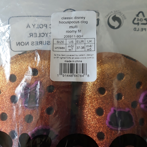 (New) Hocus Pocus Disney Crocs (W7/M5) - Picture 11 of 11
